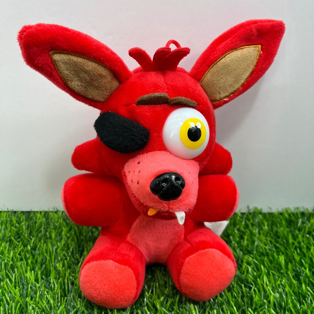 Funko Five Nights at Freddys Foxy Plush 8" Red Stuffed Toy 2016 Game Character‎